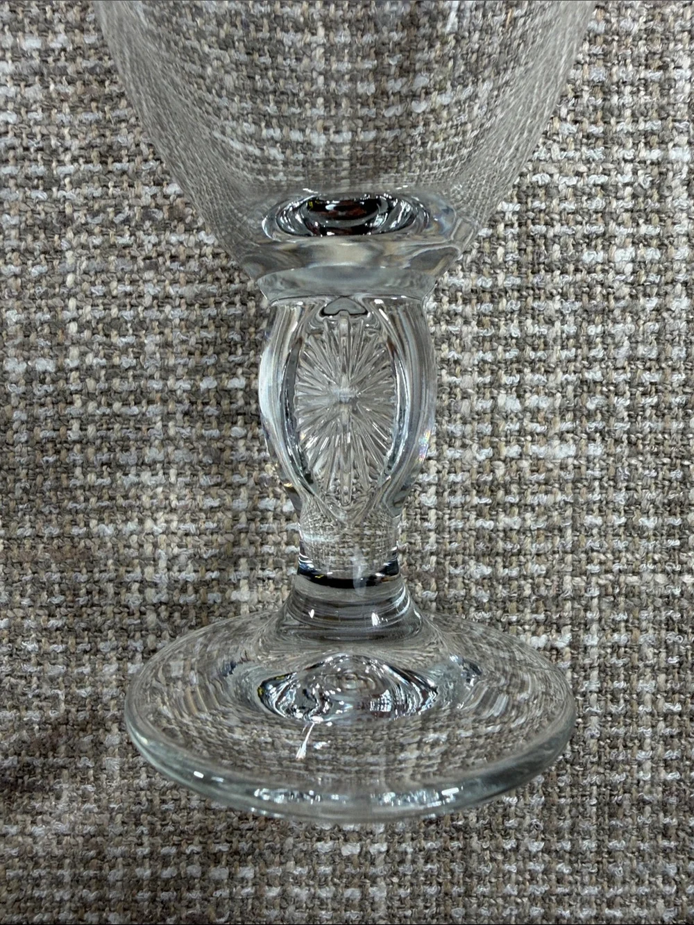 Stella Artois Gold-Rim Chalice Glass - Clear